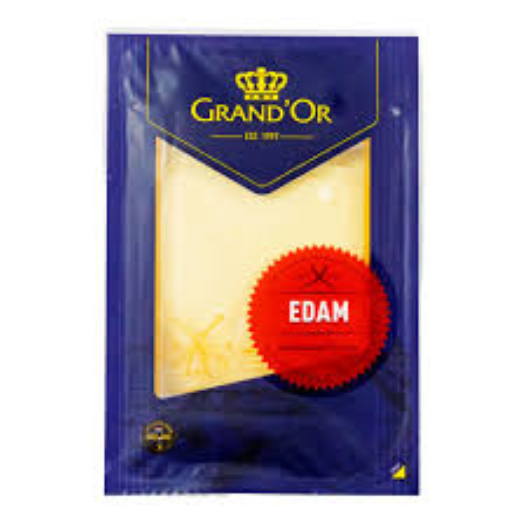 GRANDOR EDAM CHEESE SLICES 160G